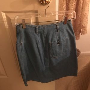 Jean skirt